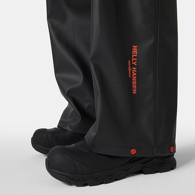 Helly Hansen Workwear Gale Waterproof Mens Bib Overalls Made from Heavy-Duty Protective Polyester/Polyurethane for Mobility