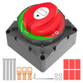 1-2-Both-Off High Current Battery Disconnect Switch 600A 12-48V Master Cut Disconnect Switch Isolator for Truck Car Vehicle RV Marine Boat