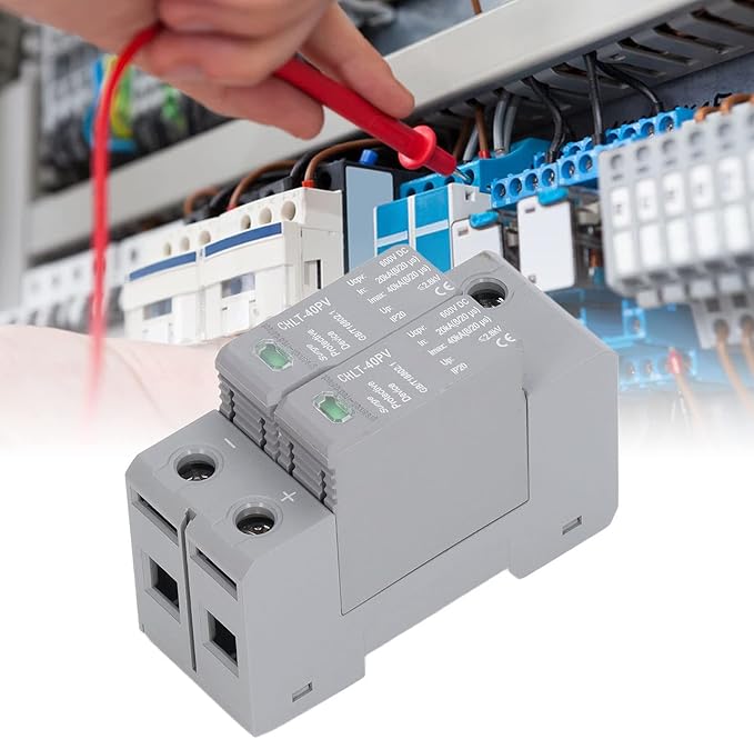 House Surges Protector, 2P Photovoltaic Surges Protection Device, Voltage Protector DC600V