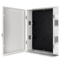 Outdoor Electrical Junction Box, ABS Water Resistant Enclosure with Internal Mounting Panel & Hinged Cover (18.1" H* 12.6" L* 4.3" W)