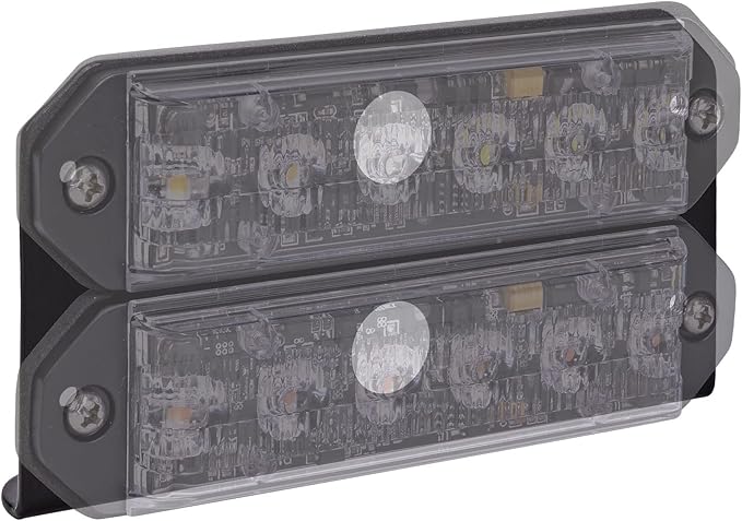 LAMPHUS Dual Stacked L-Shaped Mounting Bracket PlanarFlash Lighthead [Rust Resistant] [Powder Coated] [Compact] - Fits up to 2 PlanarFlashes - Perfect for Pickup Trucks, ATVs, and Cars