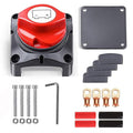 Battery Disconnect Switch 12V 24V 48V Master Isolator Cut Off Switch for Marine Boat Car Truck Camper RV Trailer Vehicles Engine Application (On/Off)