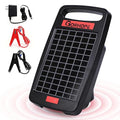 Short-Circuit Alarm 5Miles Solar Electric Fence Charger with Solar Panel,0.11J Solar Powered Fence Charger 24-Hour Protection,14-Day Continuous Protection for Livestock Without Sunlight,Easy Install
