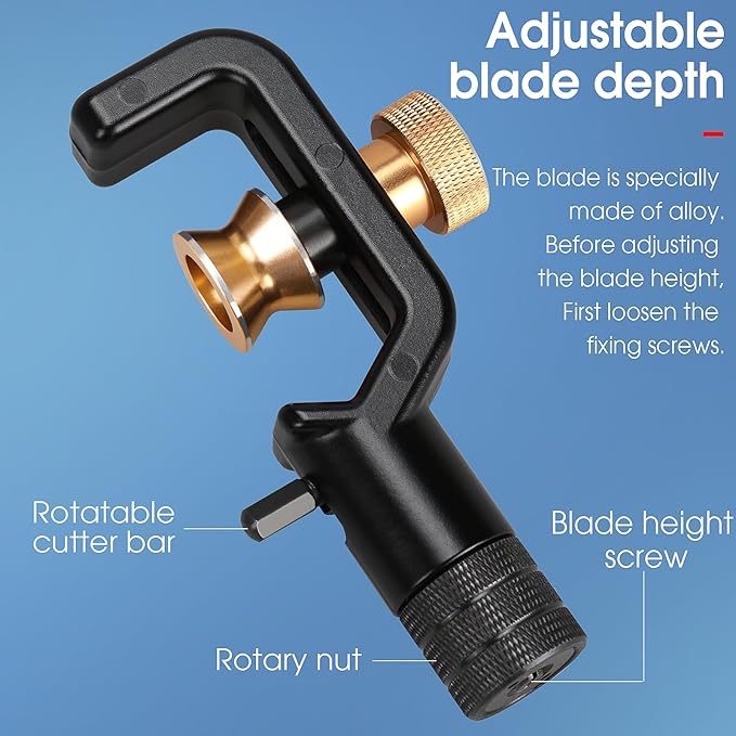 Optical cable stripping knife Armored stripper 8-28.6mm Vertical and horizontal Dual use type Fiber optic cutter with 1 spare blade Mid Span Slit and Ring Tool Slitting Tool
