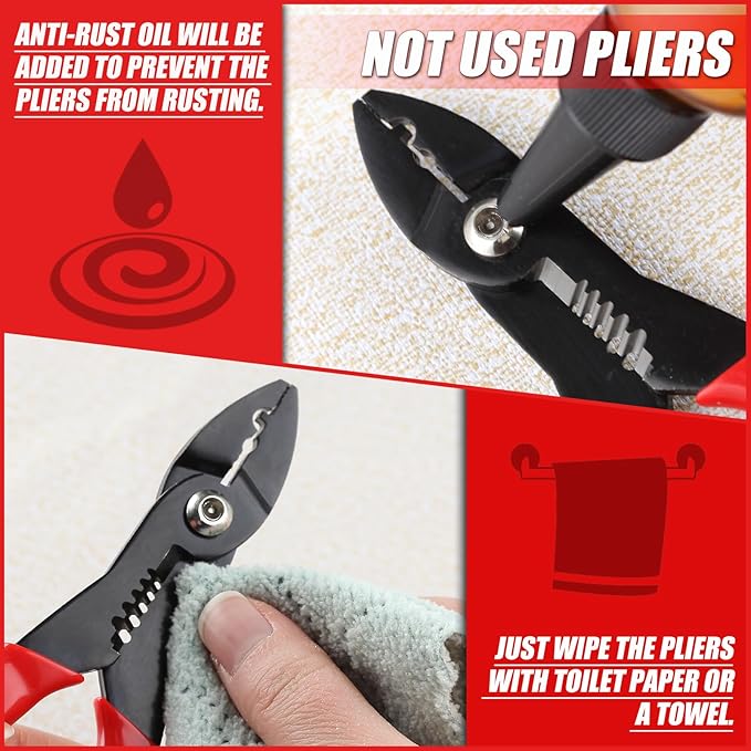 4 in 1 Wire Crimper Stripper 7 Inches Compact Wire Stripper Multi Purpose Electricians Pliers Professional Electrical Cable Stripping Crimping Tool 12-20 AWG Wire for Household Industrial