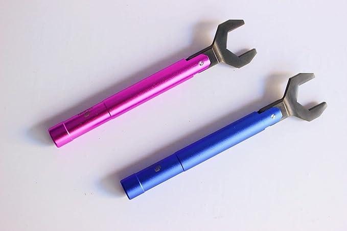 TOJOIN 2 pcs Purple N Type Torque Wrench 1 N·m Opening 20MM Protect RF Connector for RF Microwave Measurements