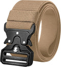 TECEUM Tactical Belt – Heavy-Duty & Quick Release – Military, Work, Rigger, Duty & Utility Belt for Men
