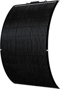 Flexible Solar Panel 150W Fiberglass Monocrystalline Lightweight Module for Off-Grid RV Boat Van Cabin Uneven Surfaces 12V Battery Charge (1)