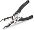 HURRICANE 6-in-1 Wire Stripper, Crimping Tool, Wire Cutter Stripping Tool, Multifunctional Electrical Pliers for Cable Stripper, Wire Crimper(8-18 AWG Solid, 10-20 AWG Stranded)