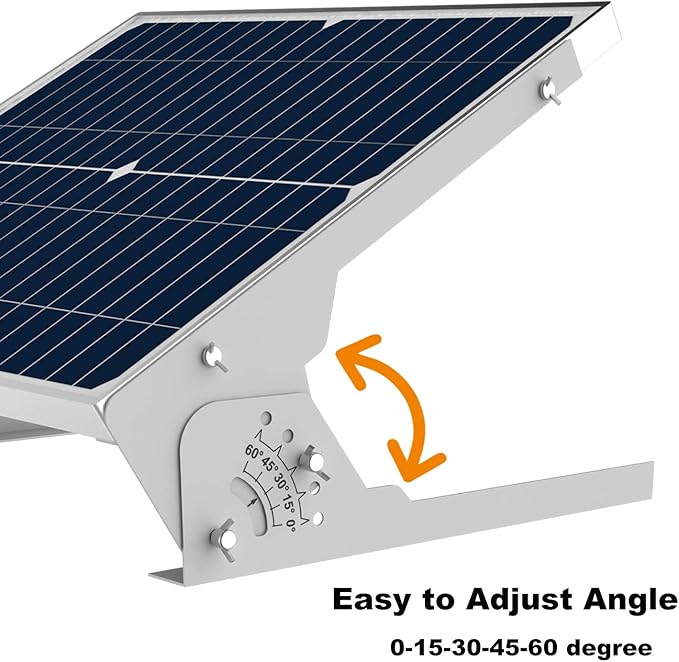 SUNER POWE Adjustable Solar Panel Mount Racks - Folding Mounting Tilt Brackets for Wall, Roof, RV and Off Grid Solar System