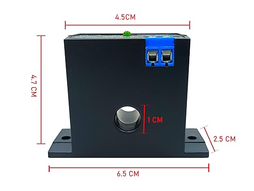 Current Sensing Relay AC Current Sensing Switch 0-30A Normally Closed Current Sensor Monitoring Relay (N30)