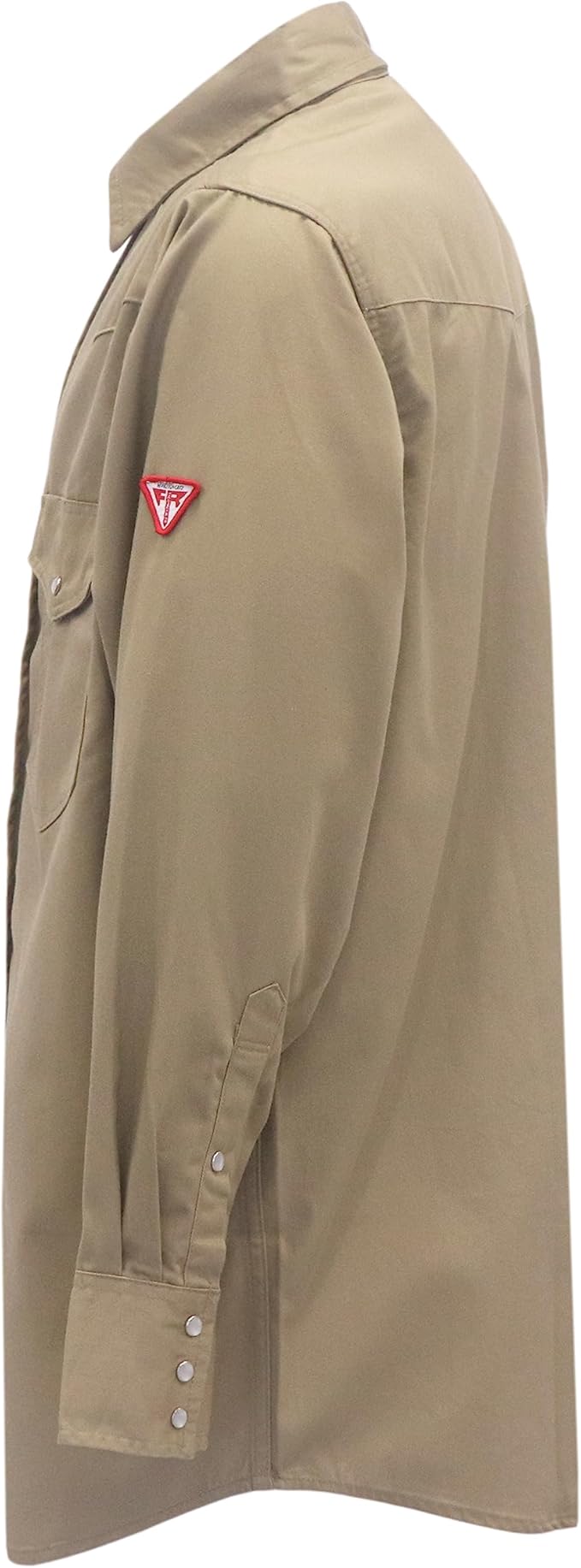 TICOMELA FR Shirts for Men Flame Resistant/Fire Retardant Shirt NFPA2112 7.5oz Men's Welding Shirt