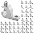 40pcs Aluminum Pool Bonding Lug – Corrosion-Resistant Grounding Connector for Swimming Pools, Conduits & Spa (4-14 AWG Wire Range)