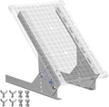 Voltset Solar Panel Mount Stand: 13.8in Immortal Steel Adjustable Angle Bracket - Rack Mount Rails with Hardware, Mounting Compatible Within 200W Solar Panel for Wall, Roof, RV, Boat