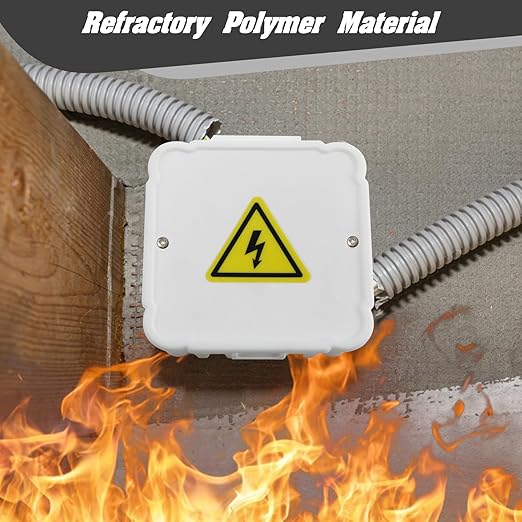 Open Splice Junction Box - Single, One-Piece Splice Repair Box. 5 Second Installation. White (1)