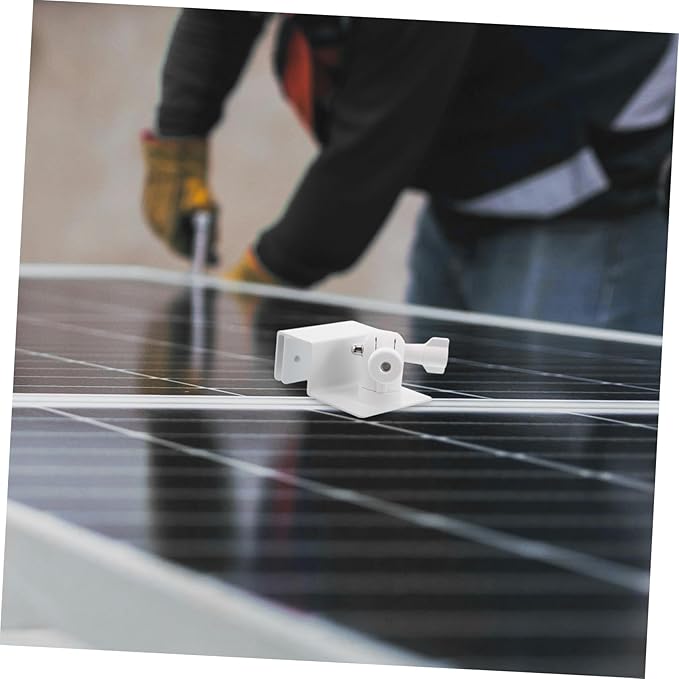 Adjustable Aluminum Solar Panel Mounting Brackets for Rvs Campers and Boats Gutter Compatible Sturdy and Versatile Solar Panel Installation Hardware