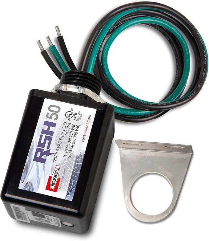 RectorSeal RSH Surge Protectors 96415 Surge Protector, Multi-Use, Electrical, 120/240 VAC
