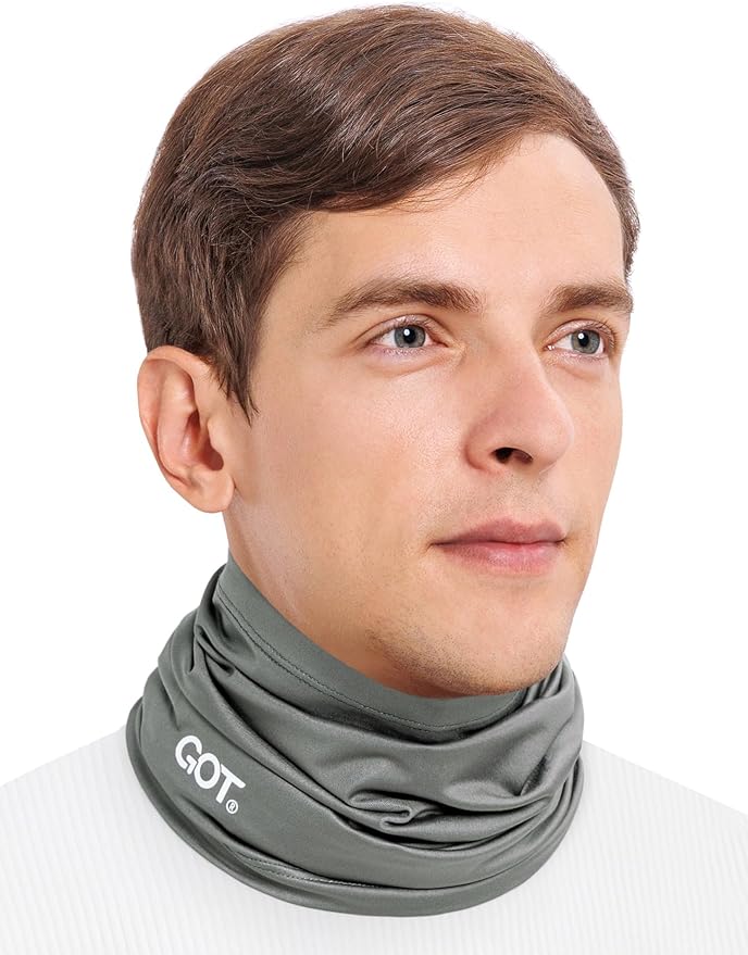 GOT Sports Cooling Neck Gaiter - UPF 50+ Fishing Face Mask for Men Women - Thermoregulation & UV Sun Protection
