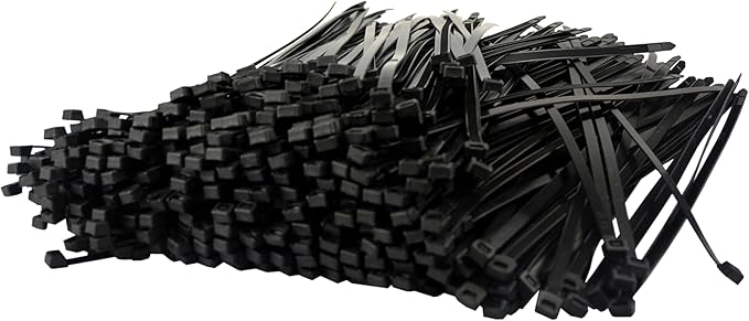 Pro Tie Heavy Duty Cable Ties, Self-Locking Nylon Cable Wire Ties for Indoor and Outdoor Use | 14.5-Inch, 120 lbs. Tensile Strength, UV Black Nylon, 500-Pack (PN: B14HD500)