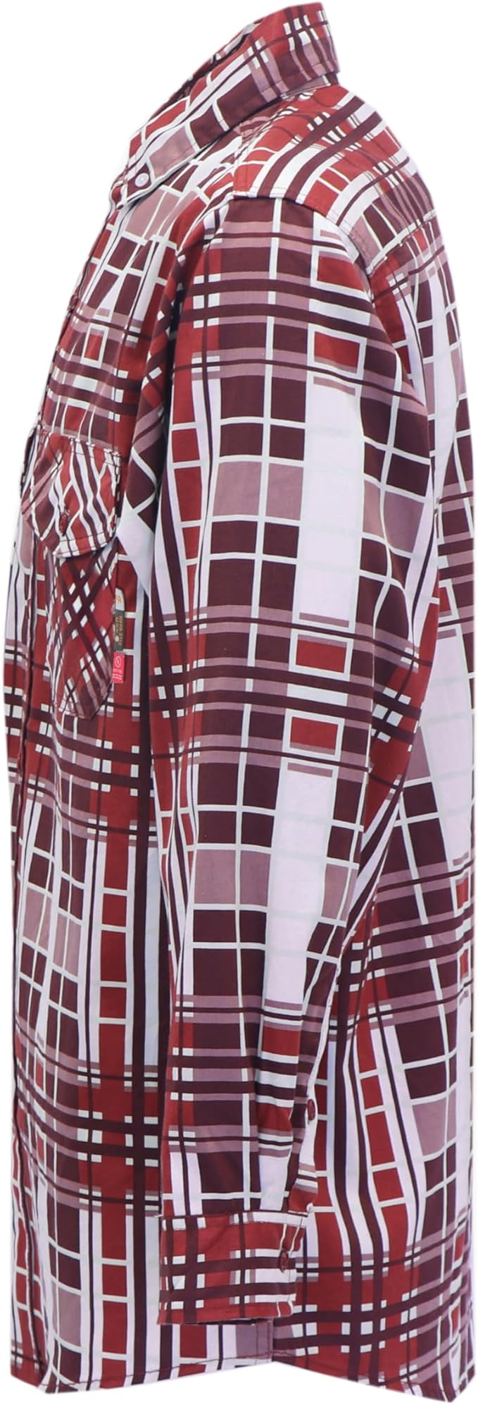 KONRECO FR Shirts for Men 100% Cotton 6.5oz Fire Resistant Lightweight Men's Plaid Work Shirts