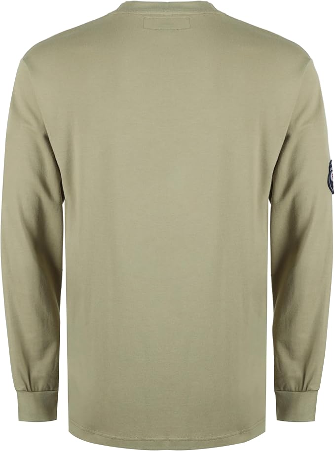BOCOMAL FR Shirts Flame Resistant Shirt 5.5oz 100% Cotton Light Weight CAT2 Fire Retardant Henley Shirts
