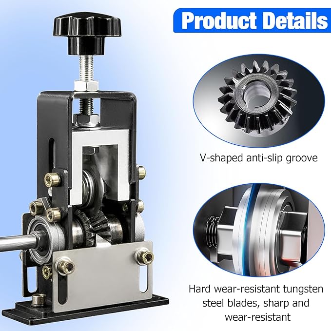 Automatic Copper Wire Stripper Machine, Pelador de Cable Electrico, Drill Powered, Wire Stripper Machine, Maquina Peladora de Cable - Efficiently Strip Cables from 1-25mm with Ease