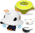 KwikSafety - Charlotte, NC - Hard Hats [Full Brim, Cap Style, Climbing Style] Type 1, Class C ANSI OSHA