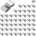 50 PCS Trailer Frame Wire Clips, 0.72"/18mm Steel Trailer Wiring Clips for Automotive Wires Management, Cable Organization for Boat Trailer, Fishing Boat, Car Accessories (50 PCS)