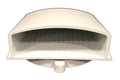 Bud Industries IPV-1116 IP32 Air Vent 3.15" Fan Dia 3.93" L x 3.93" W x 2.01" H, Gray