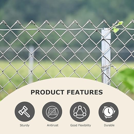 T Post Clips 300Pcs T-Post Fence Wire Tensioner with 2 Pack Fence Wire Twister Galvanized Steel Fence Clips for Barbed Wire Securing Wire Park Fence Garden Convenient Pre-Cut Wire Ties