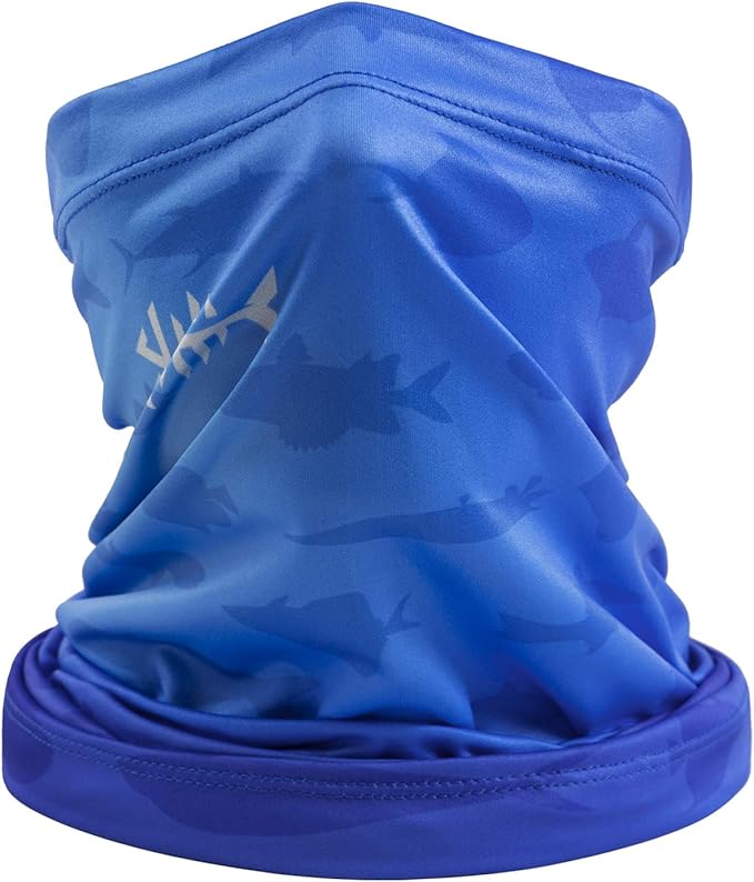 BASSDASH UPF 50+ UV Sun Protection Neck Gaiter Fishing Mask Hunting Kayaking Hiking Cycling Ski Sports