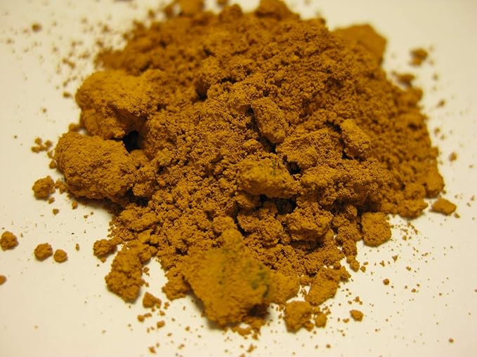 GlobMarble Buff Iron Oxide Powder Concrete 1 lb Bag - High-Coverage Powder for Vibrant Color - Perfectly Suited for Concrete Color Pigment & Dye Applications