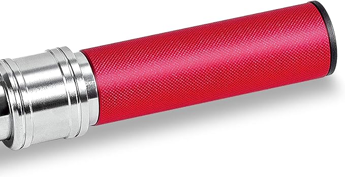 Powerbuilt Micrometer Torque Wrench, 1/2 Inch Drive, Dual Scale, Working Range 30 to 150 Ft-Lbs, Retractable Lock, Storage Case - 649974