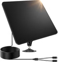 KJK 6W Solar Panel for Security Cameras – Solar Battery Charger with Micro USB & USB-C | IP66 Waterproof | 360° Adjustable Mount