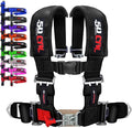 4 Point Harness for Bucket Seat, Quick Release Latch, 9 Color Options, Racing Harness, Race Car, Off Road Vehicle, UTV, RZR