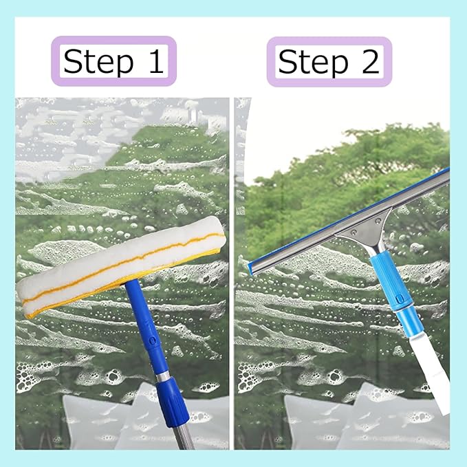 Extendable Water Fed Solar Panel Cleaner, 10.8M Solar Panel Cleaning Equipment, 55Cm Water Fed Telescopic Brush for Cleaning Photovoltaic and Solar Panels Black,C,1.2m,1.2m