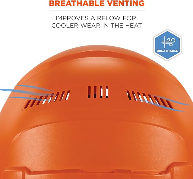 Ergodyne Skullerz 8966 Lightweight Cap-Style Hard Hat with Adjustable Venting - Type 1, Class C