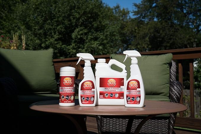 303 Multi Surface Cleaner Spray, All Purpose Cleaner for Home, Patio, Car Care and Outdoor, 128 fl. oz.