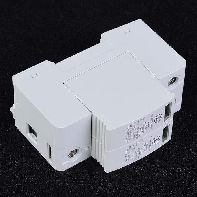 Lightning Protector, Voltage Surge Arrester Device, 2P 40KA Low-Voltage Arrester, Photovoltaic Lightning Protector