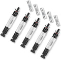 Solar Fuse Holder 30Amp 1000V Solar Panel Fuse 5PCS 30A mc4 Fuse IP67 Fuse Holder Suitable for Solar Energy Systems and Solar Panels（30A 5PCS）