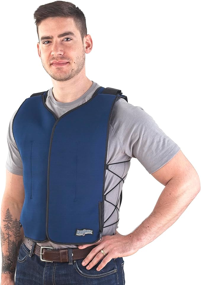 FlexiFreeze Personal Series Ice Vest (Zipper Closure)