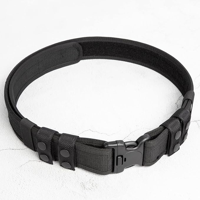 LUITON Tactical Duty Belt for Men - 2" Rigger Molle Military Style Combat Battle Belt for Police and Security