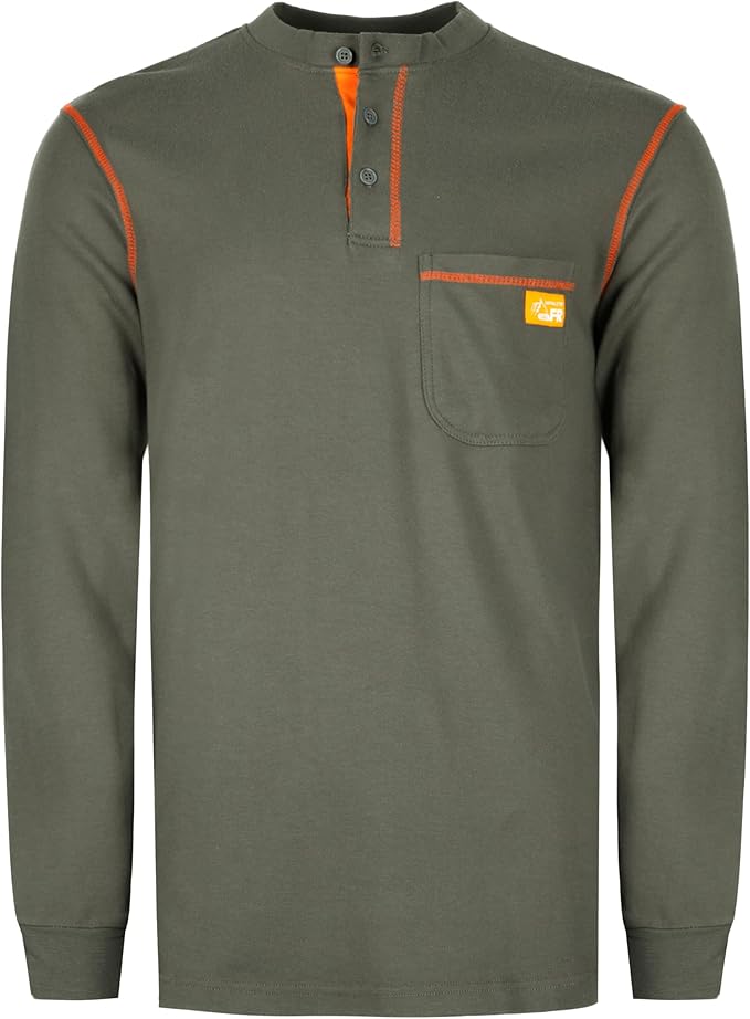 Titicaca FR Shirts Flame Resistant T Shirts 100% Cotton Men's Pre-Washed Fire Retardant T-Shirts