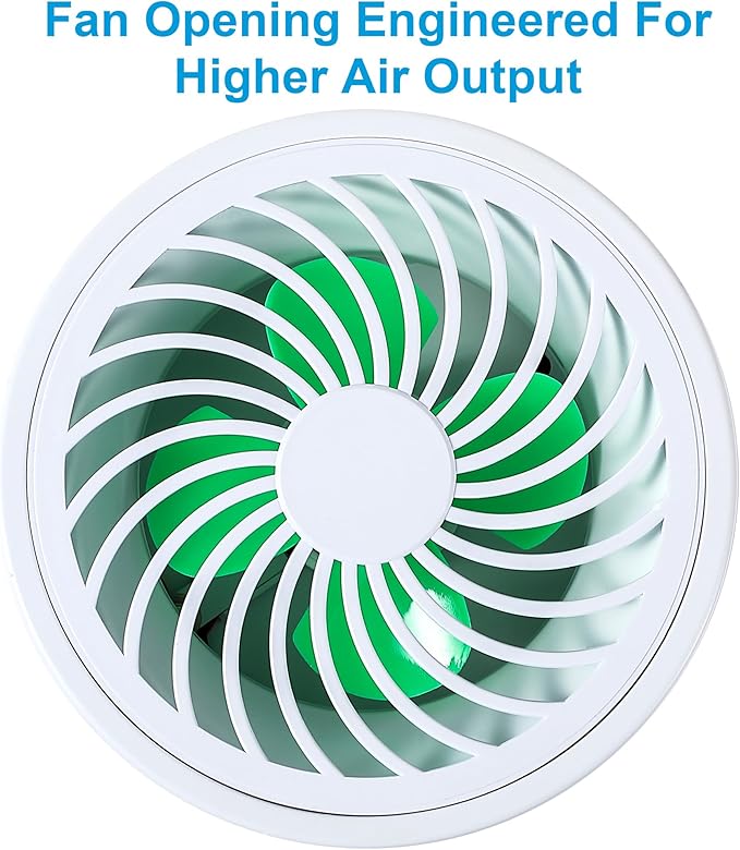 RV Refrigerator Fan, Low Noise, 3000 RPM Motor for Efficient Circulation of Internal RV Fridge Cold Air, Longer Food Preservation Time,Easy On/Off Switch (Excluding Batteries)