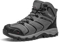 NORTIV 8 Men's Ankle High Waterproof Hiking Boots Outdoor Lightweight Shoes Trekking Trails Armadillo