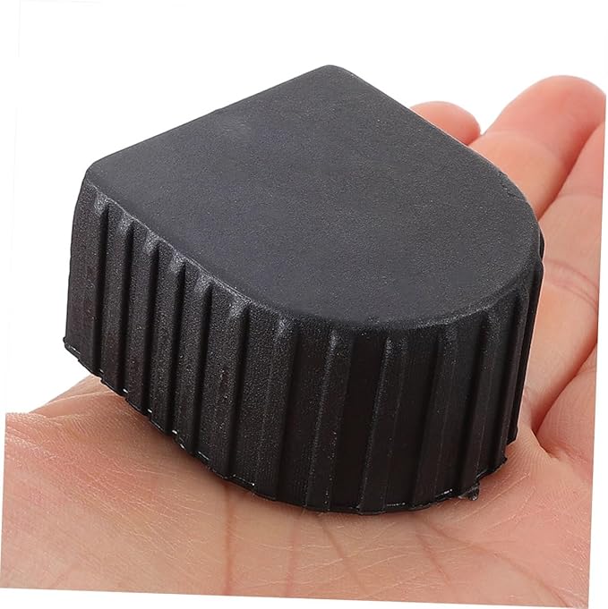 Garneck 4pcs Ladder Foot Protection Caps Non-Slip Cushion Pads for Telescopic Folding Ladders Easy to Install Versatile and Slip-Resistant Accessories for Enhanced Safety