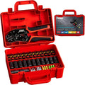 PEBA Waterproof Automotive Electrical Connectors Kit, 20 Sets Automotive Male/Female 2-Pin Connector Plug and Ratchet Crimping Tool AWG 22-14, Ideal for Cars, Motorcycles & Boats | Pin Removal Tool