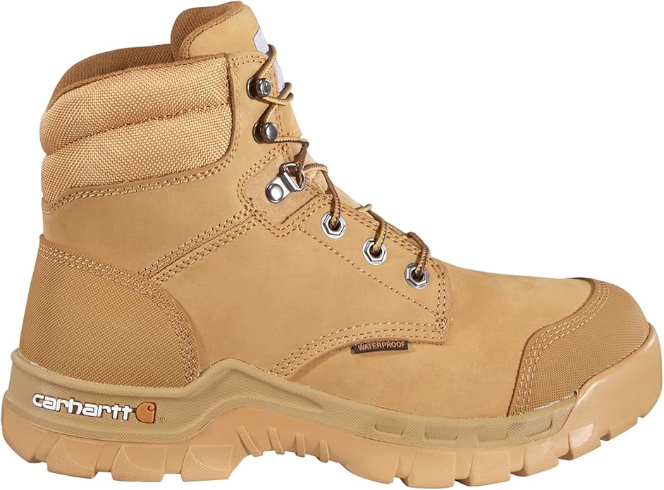 Carhartt Men's Rugged Flex Waterproof 6" Soft Toe Work Boot