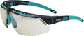 Honeywell Uvex Avatar Safety Glasses, Teal Frame with SCT-Reflect 50 Lens & Anti-Scratch Hardcoat (S2884)