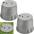 Electrical Box (Grey, 2 Pieces)